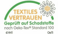 Zertifizierte Produkte Öko Tex Standard 100